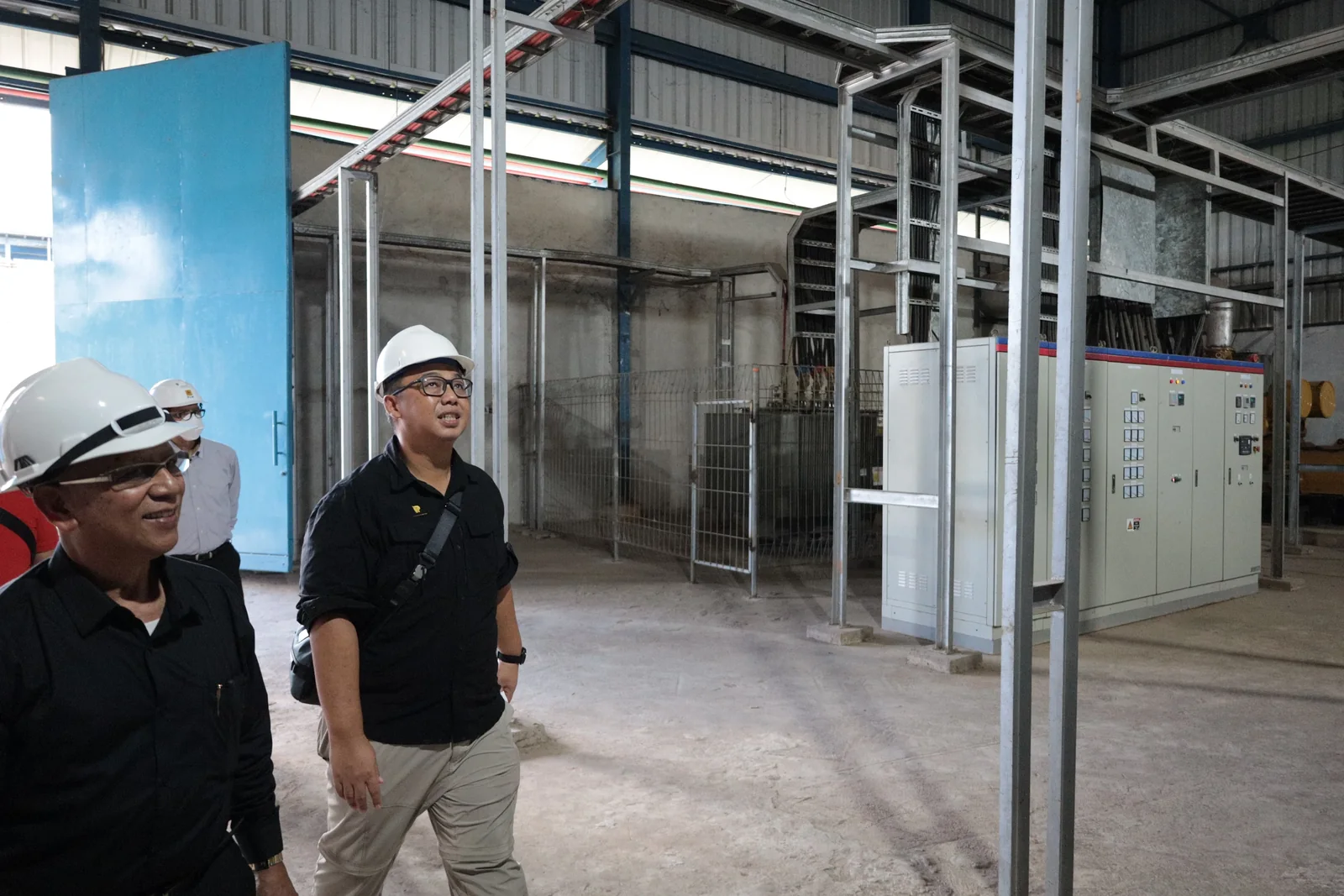 Area fasilitas operasional PLTBm Kuala Mandor